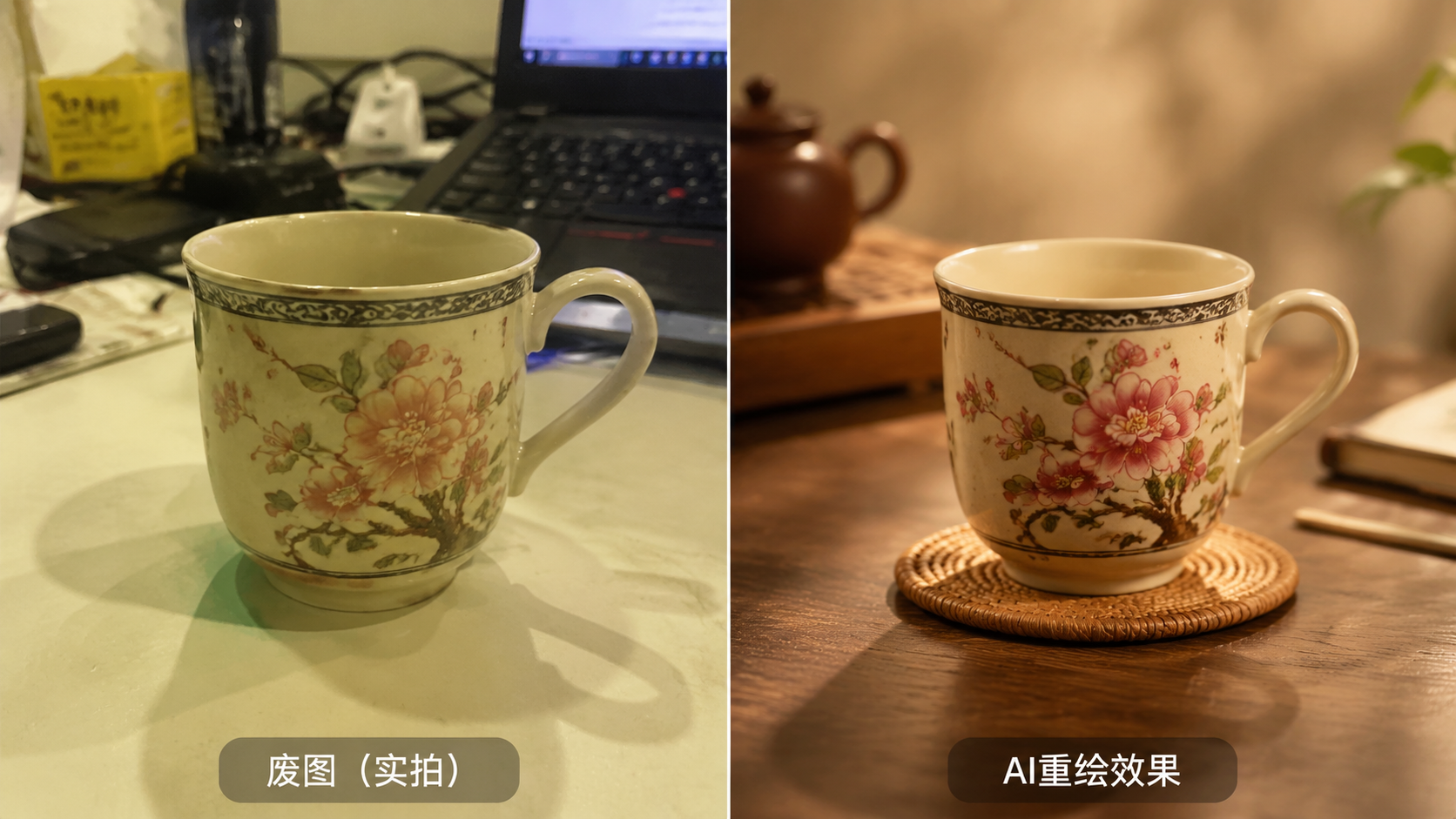 ai图片重绘:我拿废图重绘出8张能上架的,参数照抄