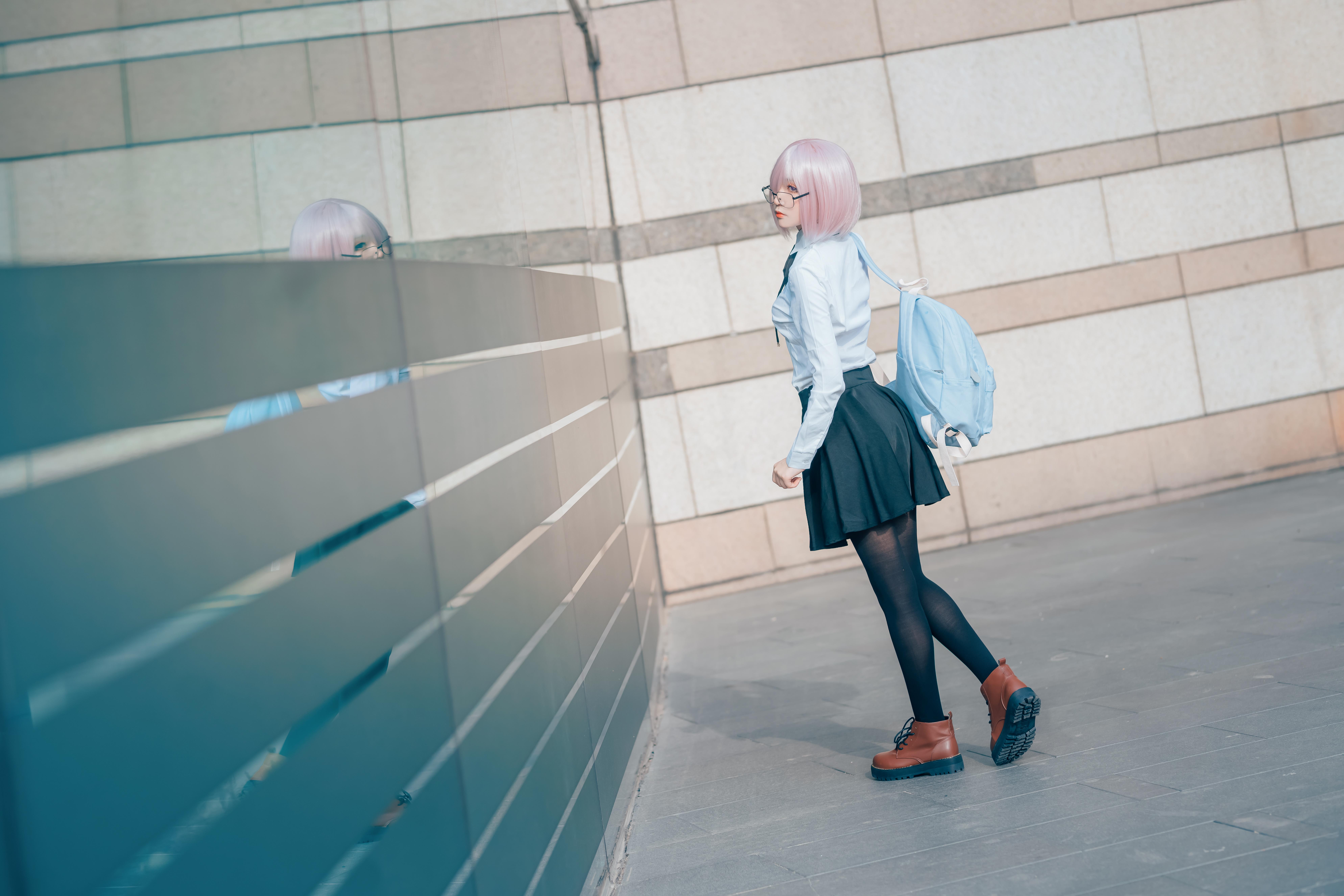 这个泡泡就是逊啦：情窦初开coser写真合集-3