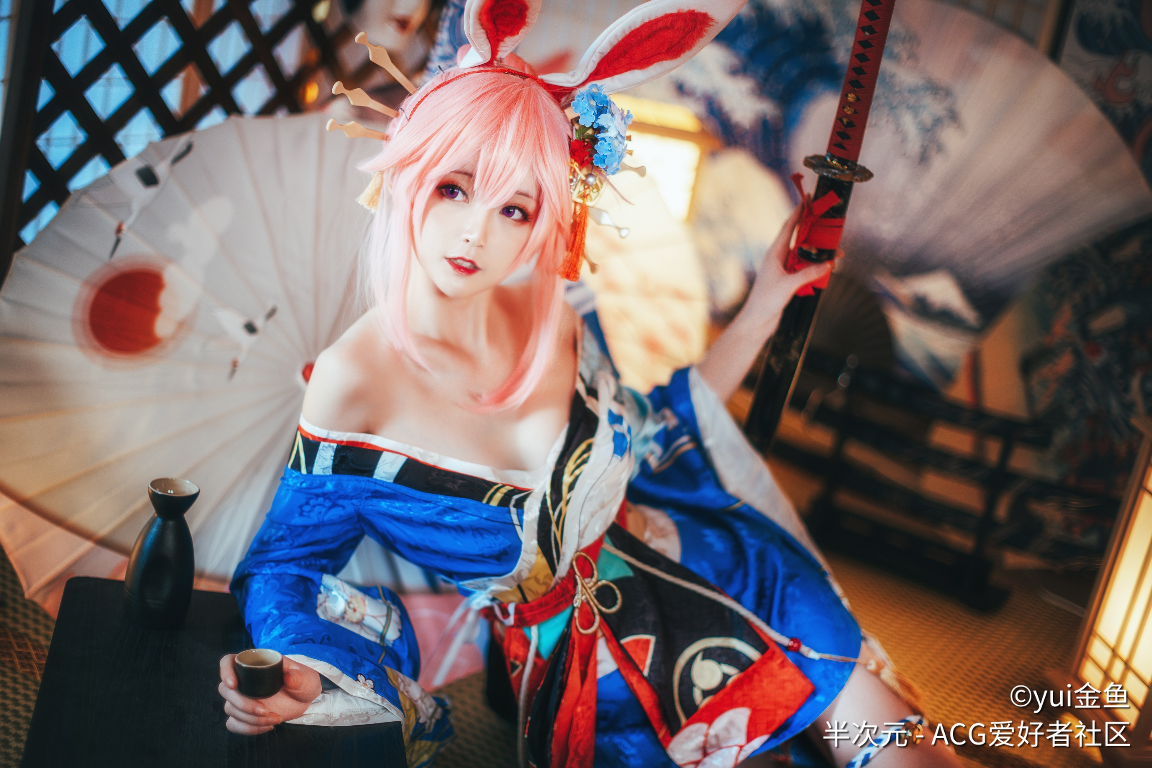 yui金鱼·NO.024 八重樱-2