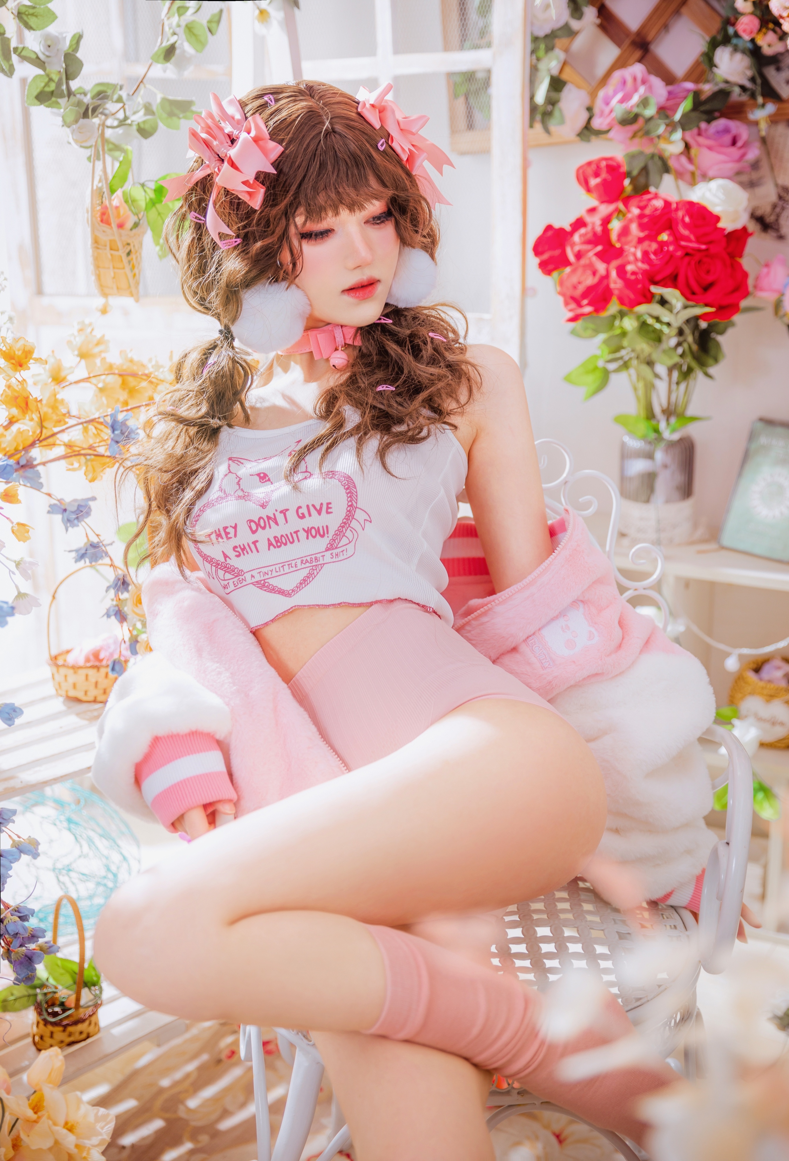 南桃Momoko NO.087 少女吉他与蝴蝶结-4 南桃Momoko NO.087 少女吉他与蝴蝶结-4