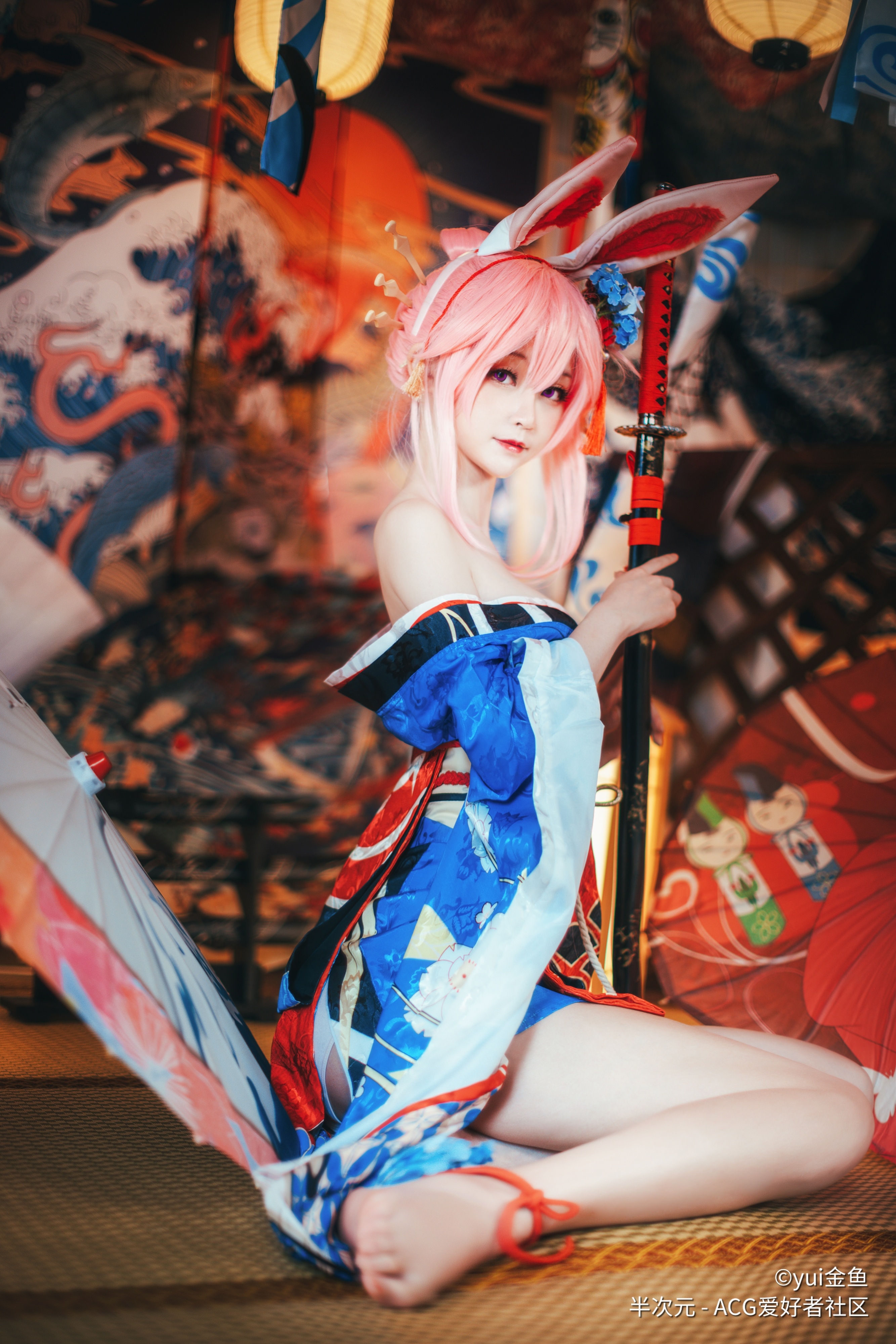 yui金鱼·NO.024 八重樱-1