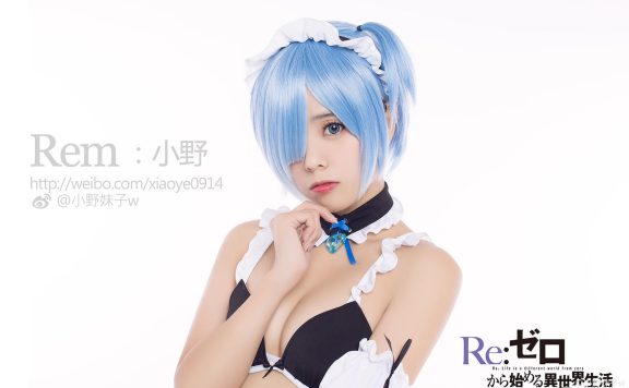 小野妹子w·NO.003 蕾姆 泳装 [9P-1MB]